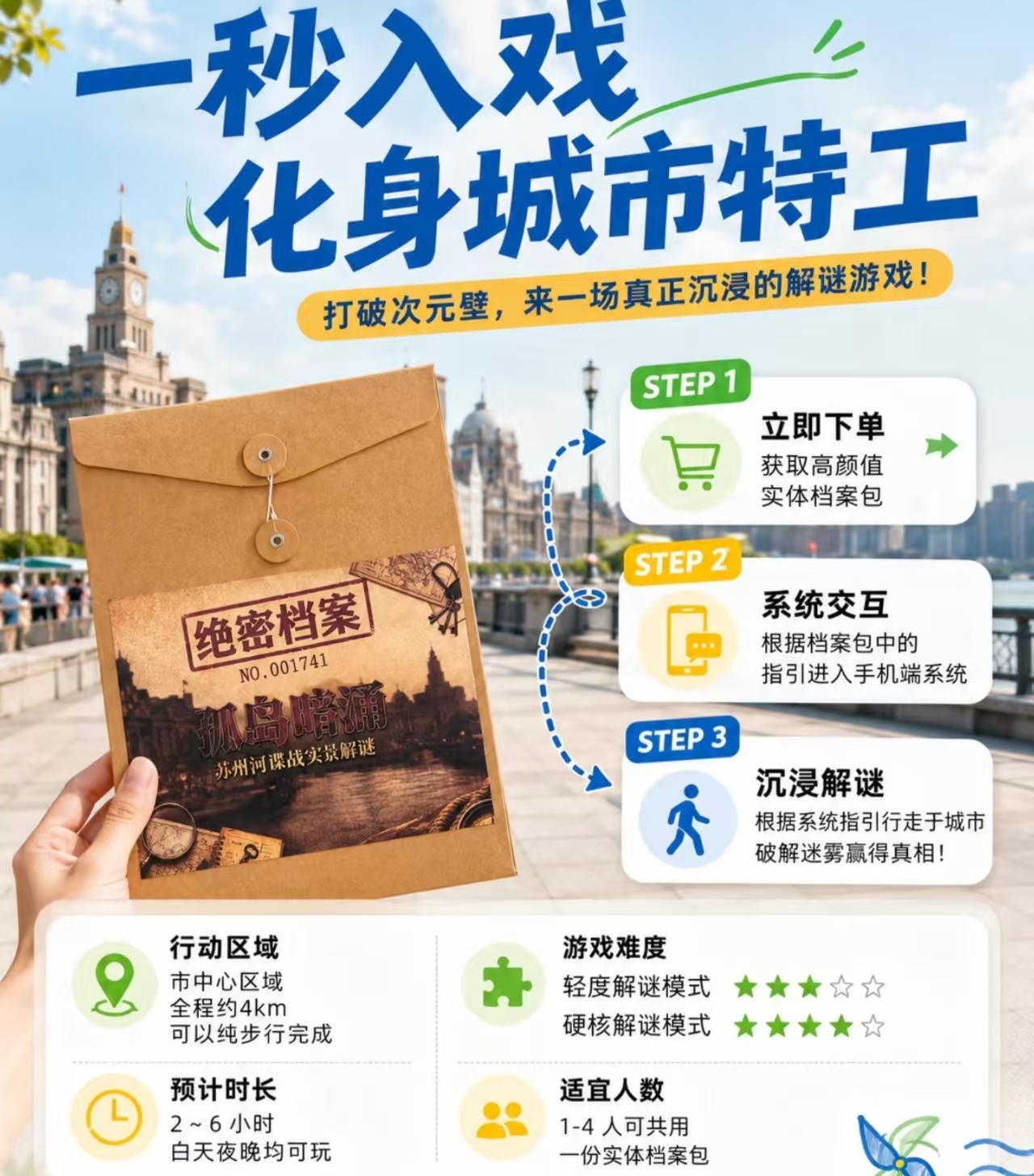 孤岛暗涌城市特工玩法与基本信息