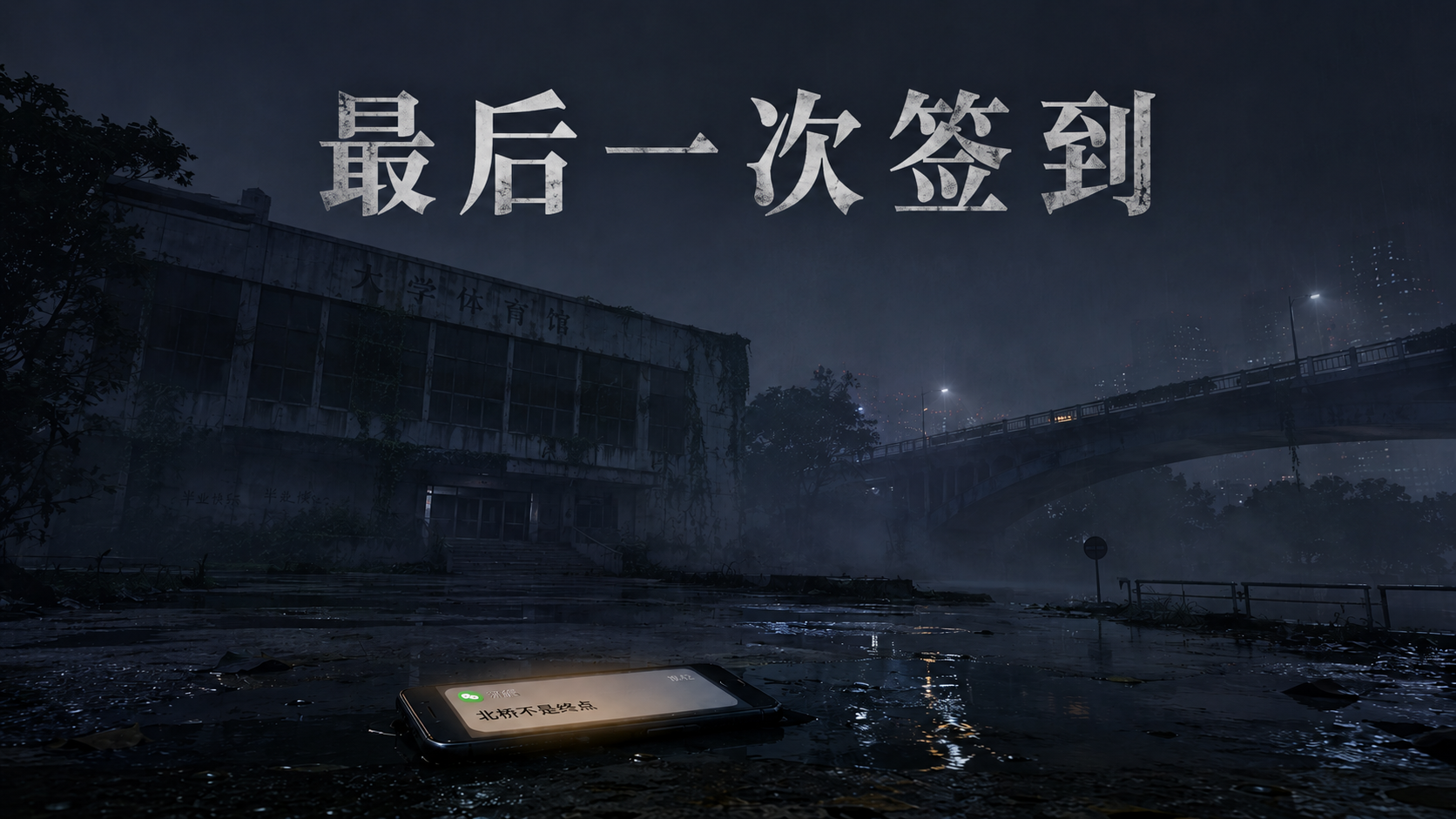 最后一次签到 - 作品封面 - 谜页集