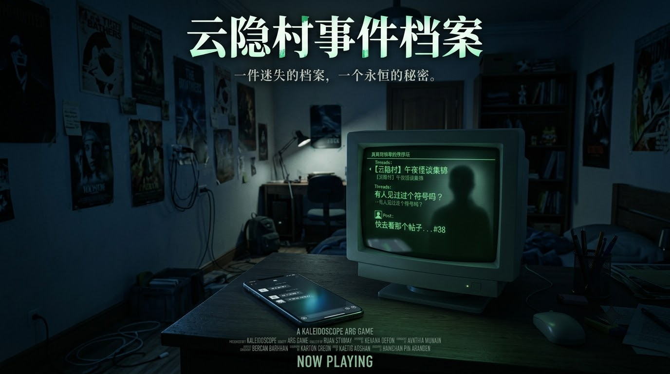 云隐村事件档案 - 作品封面 - 谜页集