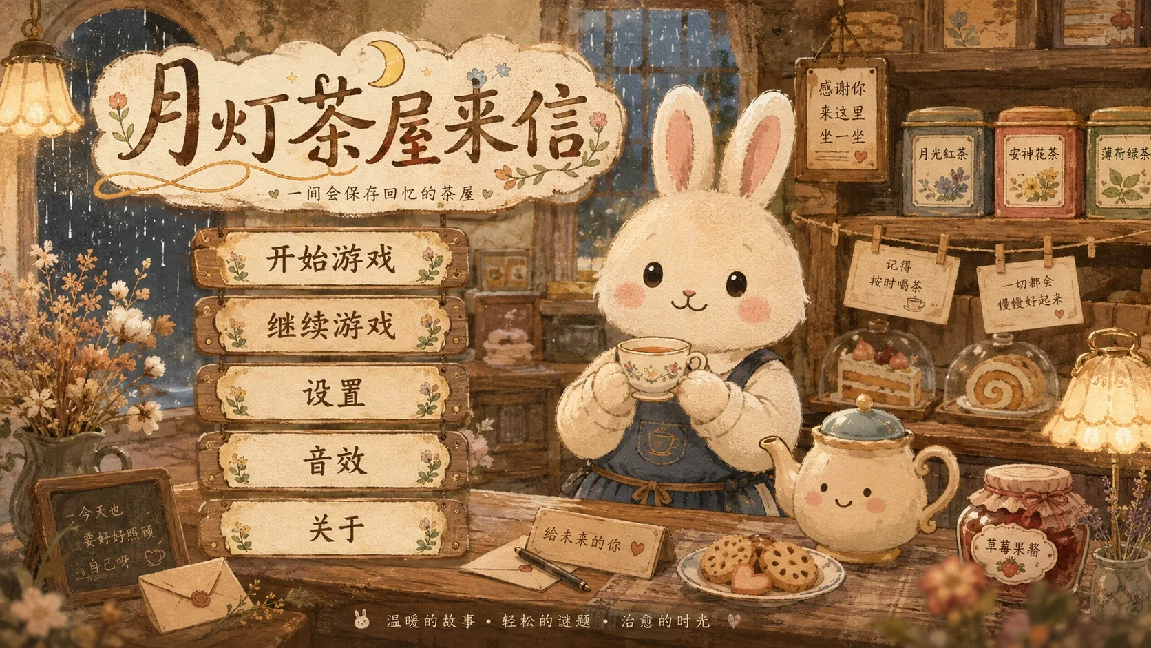 月亮茶屋来信 - 作品封面 - 谜页集