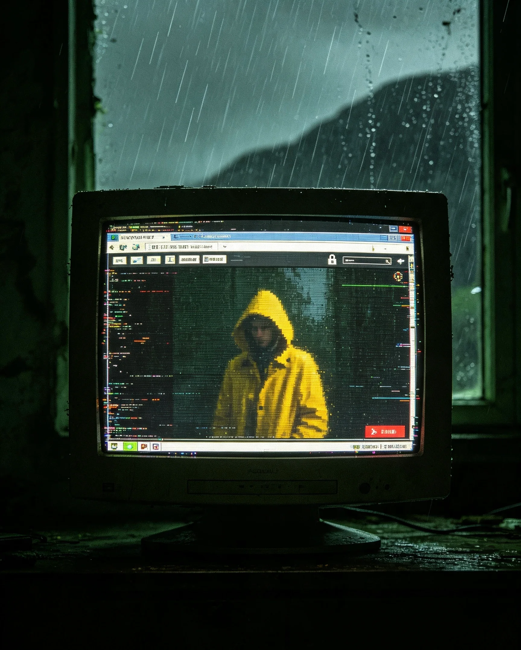 雨停了 - 作品封面 - 谜页集
