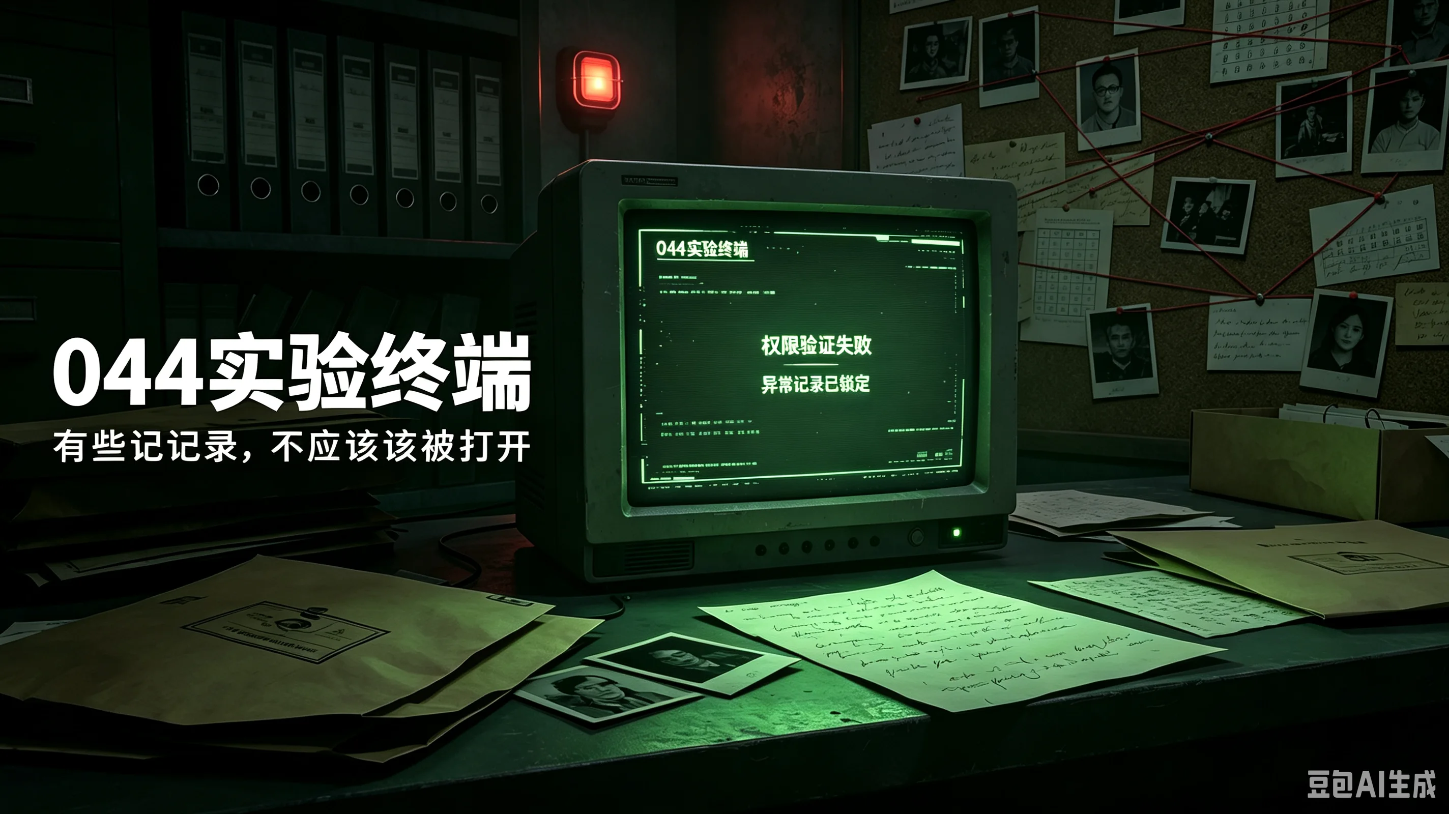 044实验终端 - 作品封面 - 谜页集