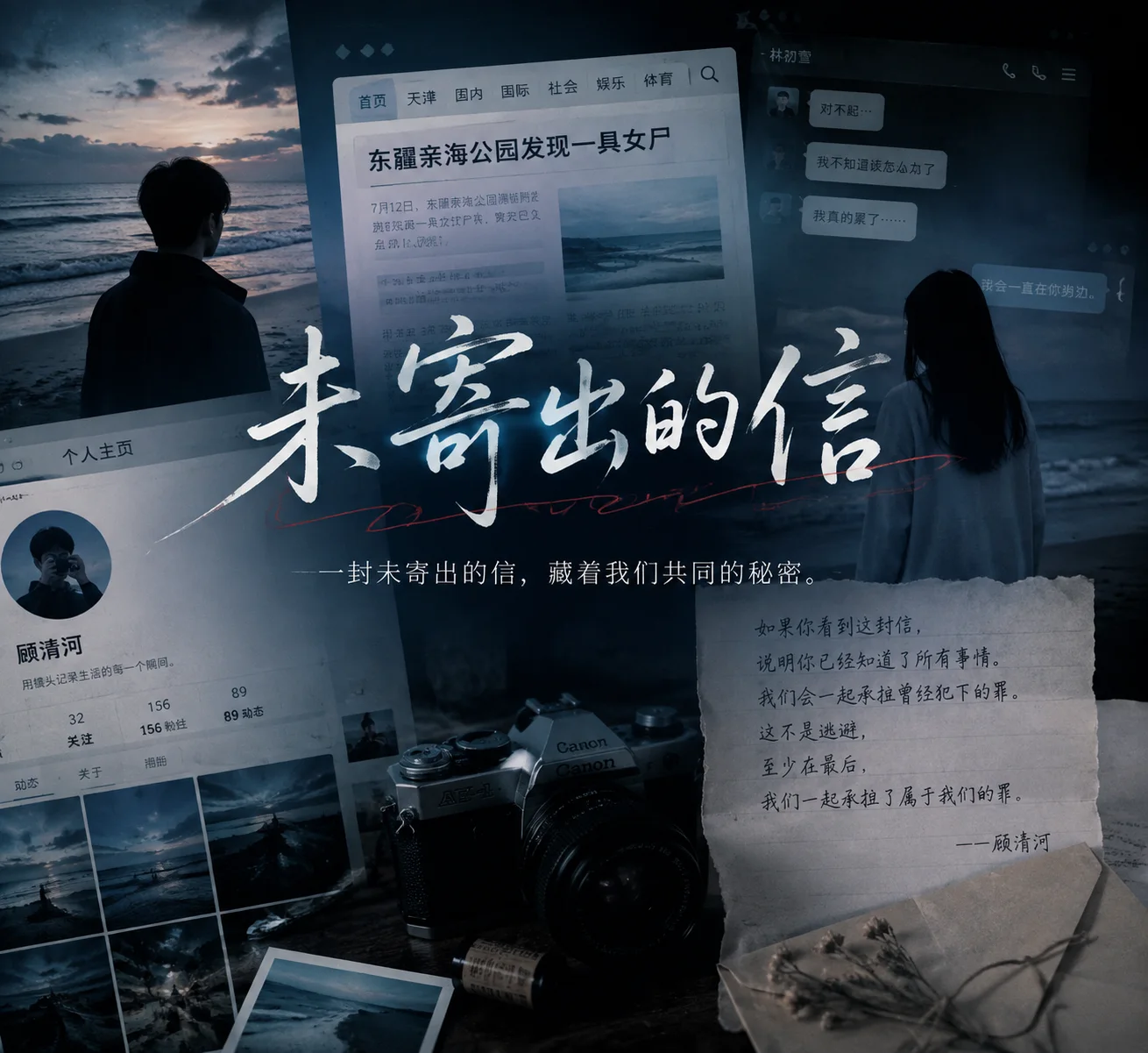 未寄出的信 - 作品封面 - 谜页集