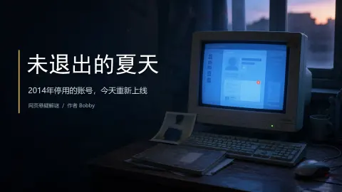 未退出的夏天 - 作品封面 - 谜页集