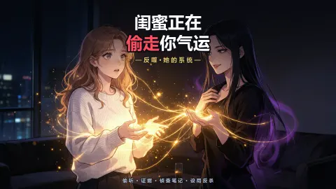 《闺蜜正在偷走你气运》 - 作品封面 - 谜页集