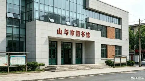 山与市图书馆 - 作品封面 - 谜页集