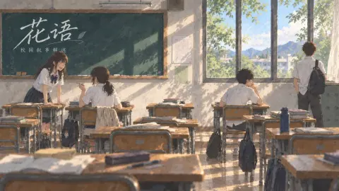 青春花语 - 作品封面 - 谜页集