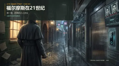 福尔摩斯在21世纪 - 作品封面 - 谜页集