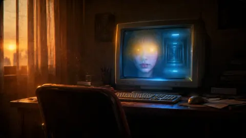 她还在线 - 作品封面 - 谜页集