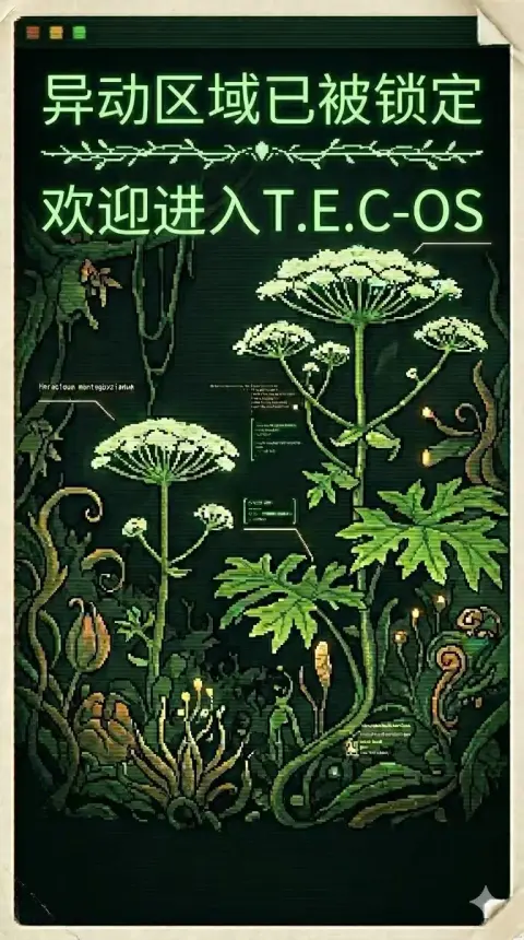 异动区域已被锁定：植物学家的花园 - 作品封面 - 谜页集