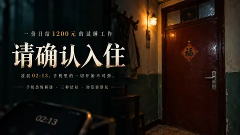 请确认入住 - 作品封面 - 谜页集