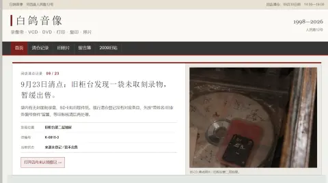 白鸽音像 - 作品封面 - 谜页集