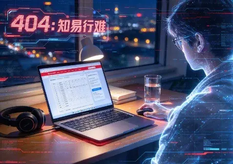 404：知易行难 - 作品封面 - 谜页集