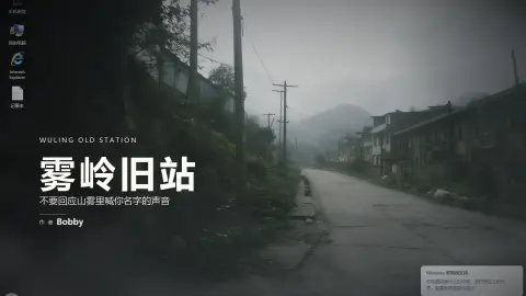 雾岭旧站 - 作品封面 - 谜页集