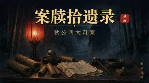 案牍拾遗录・狄公四大奇案 - 作品封面 - 谜页集