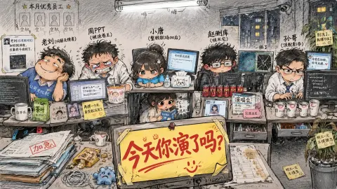 今天你演了吗？ - 作品封面 - 谜页集